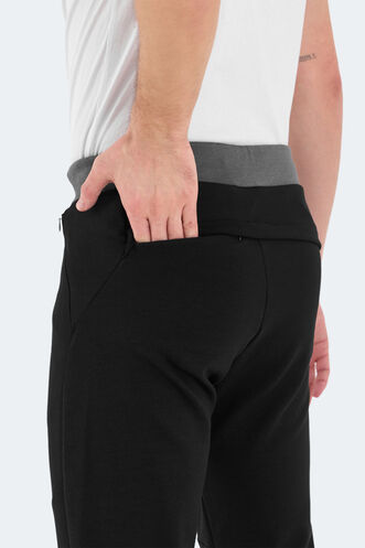 Slazenger VESSEL Men's Sweatpants Black - Thumbnail