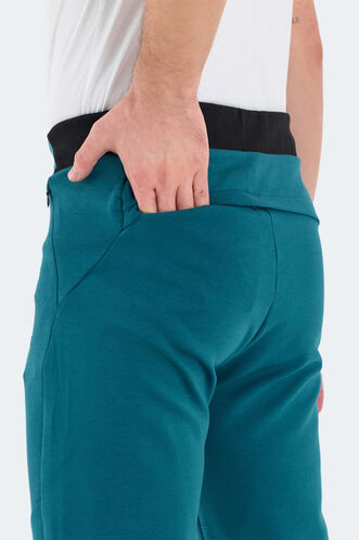 Slazenger VESSEL Men's Sweatpants Petrol - Thumbnail