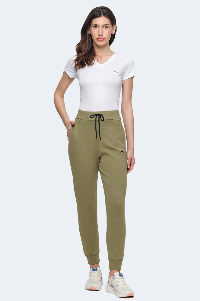 Slazenger VETERAN RBN Kadın Eşofman Altı Açık Yeşil