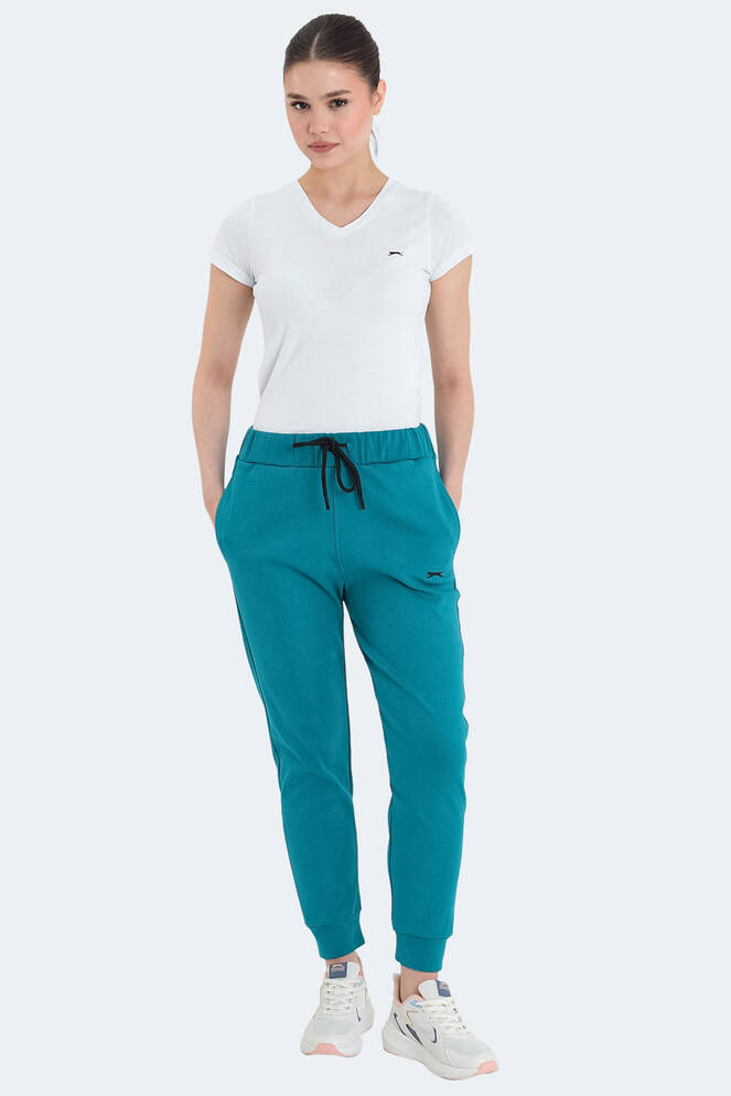 Slazenger VETERAN RBN Kadın Eşofman Altı Turkuaz
