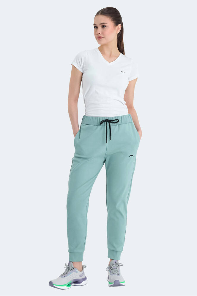 Slazenger VETERAN RBN Kadın Eşofman Altı Yeşil