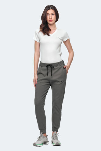 Slazenger VETERAN RBN Women's Tracksuit Bottom Anthracite - Thumbnail