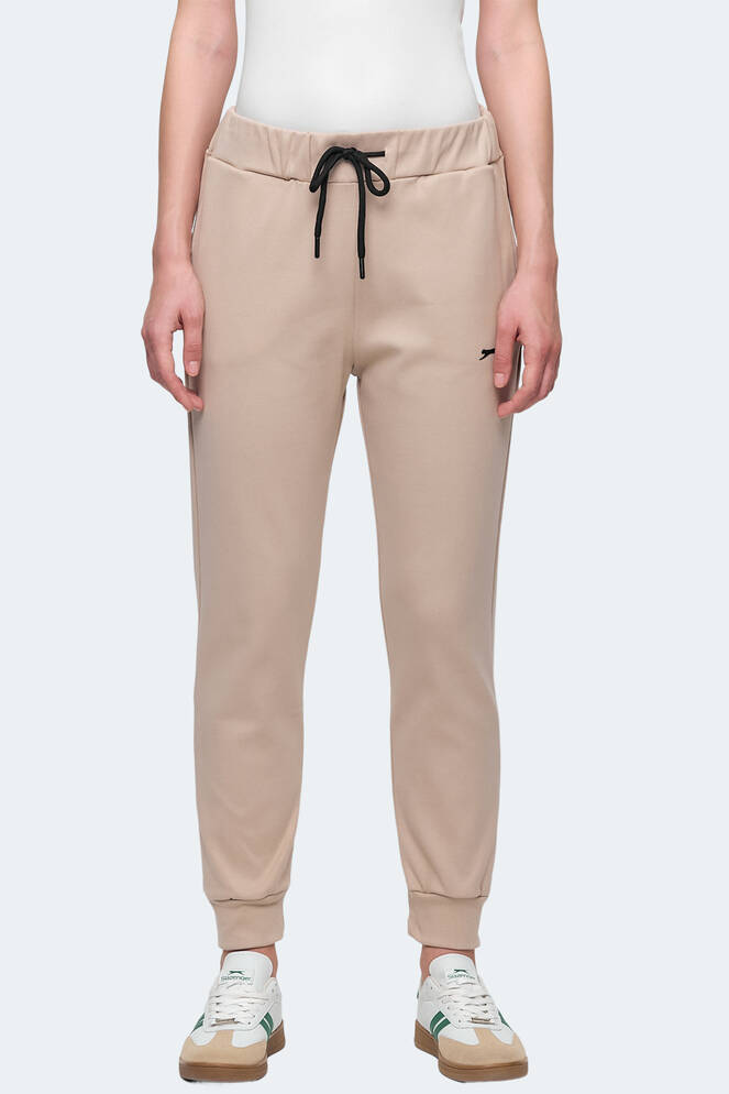 Slazenger VETERAN RBN Women's Tracksuit Bottom Beige