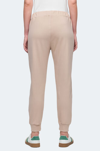 Slazenger VETERAN RBN Women's Tracksuit Bottom Beige - Thumbnail