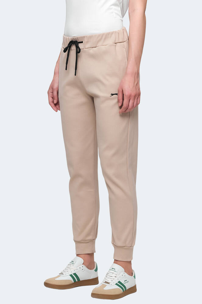 Slazenger VETERAN RBN Women's Tracksuit Bottom Beige