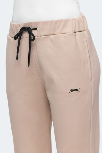 Slazenger VETERAN RBN Women's Tracksuit Bottom Beige - Thumbnail