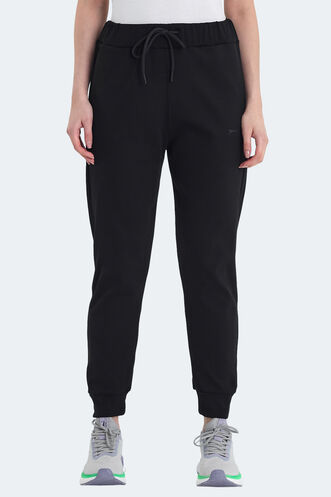 Slazenger VETERAN RBN Women's Tracksuit Bottom Black - Thumbnail
