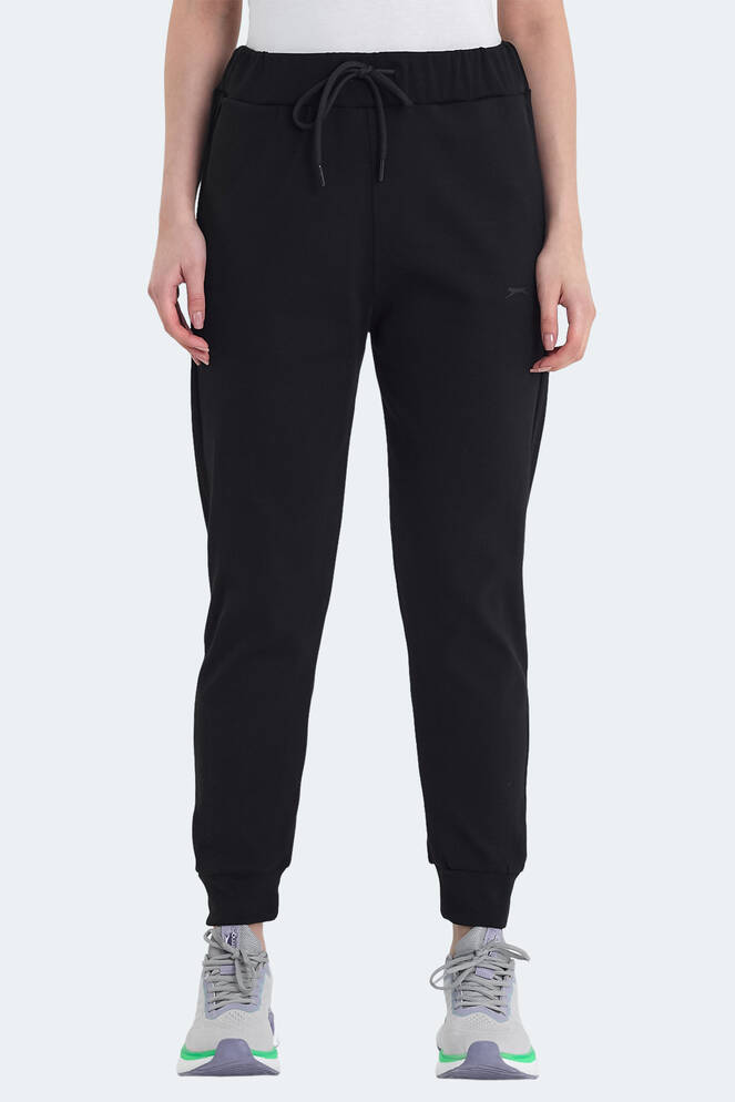 Slazenger VETERAN RBN Women's Tracksuit Bottom Black