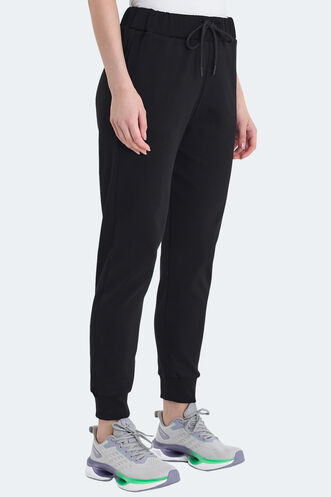Slazenger VETERAN RBN Women's Tracksuit Bottom Black - Thumbnail