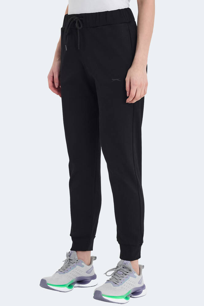 Slazenger VETERAN RBN Women's Tracksuit Bottom Black