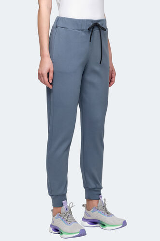 Slazenger VETERAN RBN Women's Tracksuit Bottom Dark Grey - Thumbnail