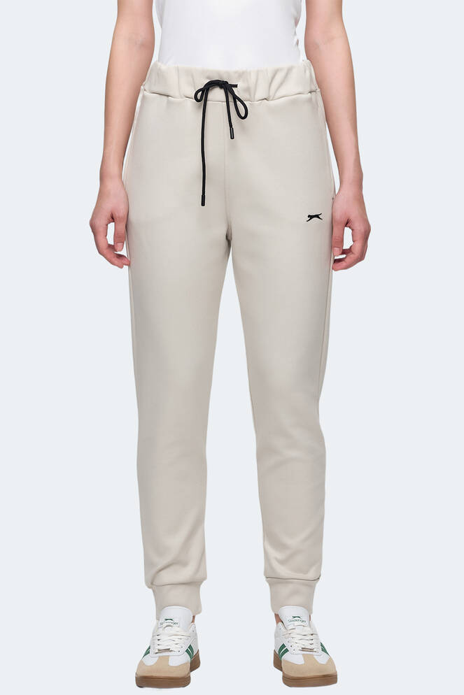 Slazenger VETERAN RBN Women's Tracksuit Bottom Ecru