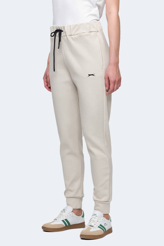 Slazenger VETERAN RBN Women's Tracksuit Bottom Ecru
