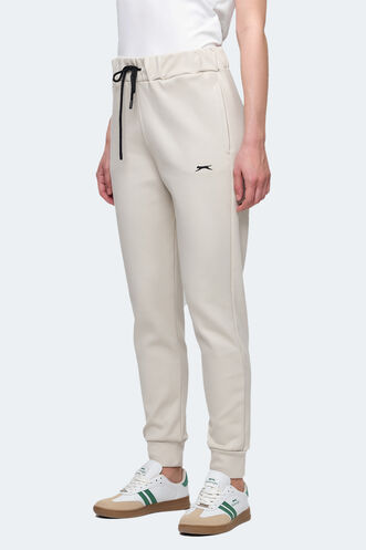 Slazenger - Slazenger VETERAN RBN Women's Tracksuit Bottom Ecru