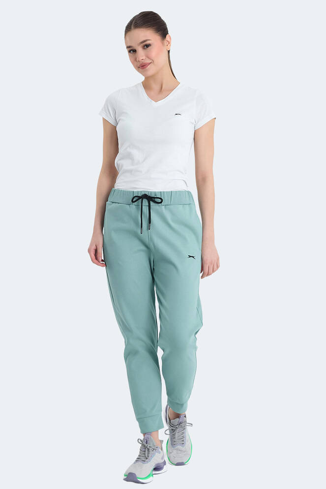 Slazenger VETERAN RBN Women's Tracksuit Bottom Green