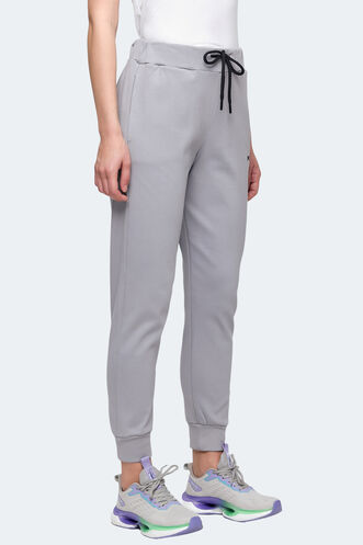 Slazenger VETERAN RBN Women's Tracksuit Bottom Grey - Thumbnail