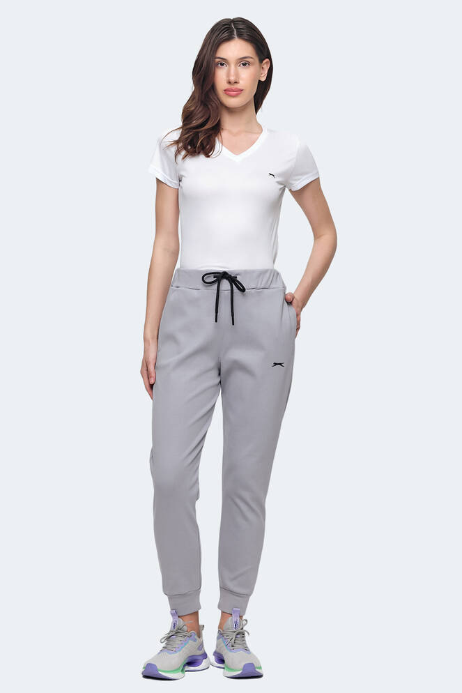 Slazenger VETERAN RBN Women's Tracksuit Bottom Grey