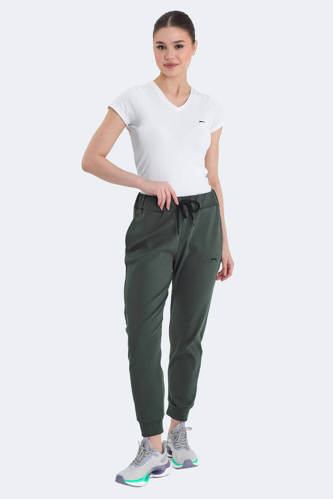 Slazenger VETERAN RBN Women's Tracksuit Bottom Khaki