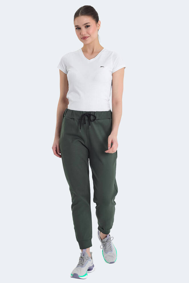 Slazenger VETERAN RBN Women's Tracksuit Bottom Khaki