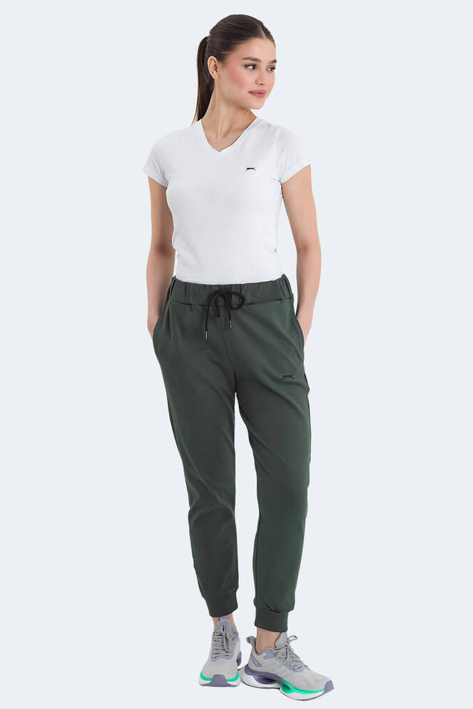 Slazenger VETERAN RBN Women's Tracksuit Bottom Khaki