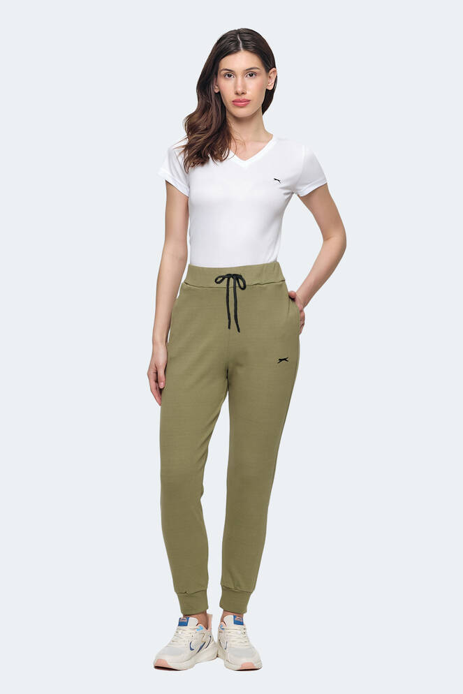 Slazenger VETERAN RBN Women's Tracksuit Bottom Light Green