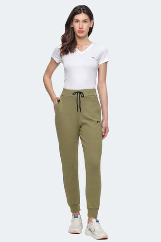 Slazenger VETERAN RBN Women's Tracksuit Bottom Light Green - Thumbnail