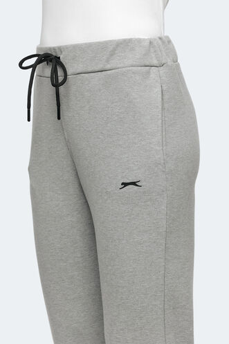 Slazenger VETERAN RBN Women's Tracksuit Bottom Light Grey - Thumbnail