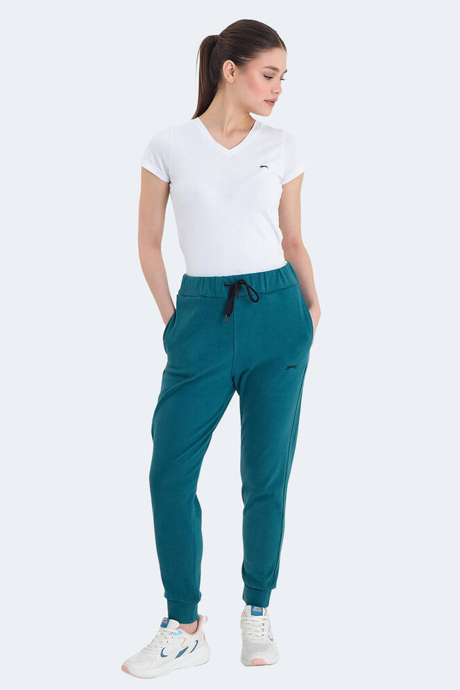 Slazenger VETERAN RBN Women's Tracksuit Bottom Petrol