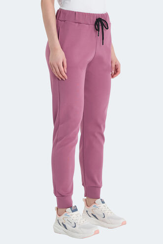 Slazenger VETERAN RBN Women's Tracksuit Bottom Pink - Thumbnail