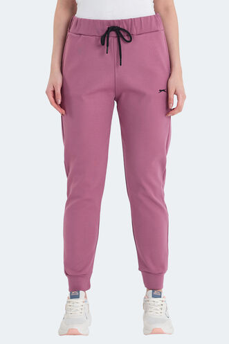 Slazenger VETERAN RBN Women's Tracksuit Bottom Pink - Thumbnail