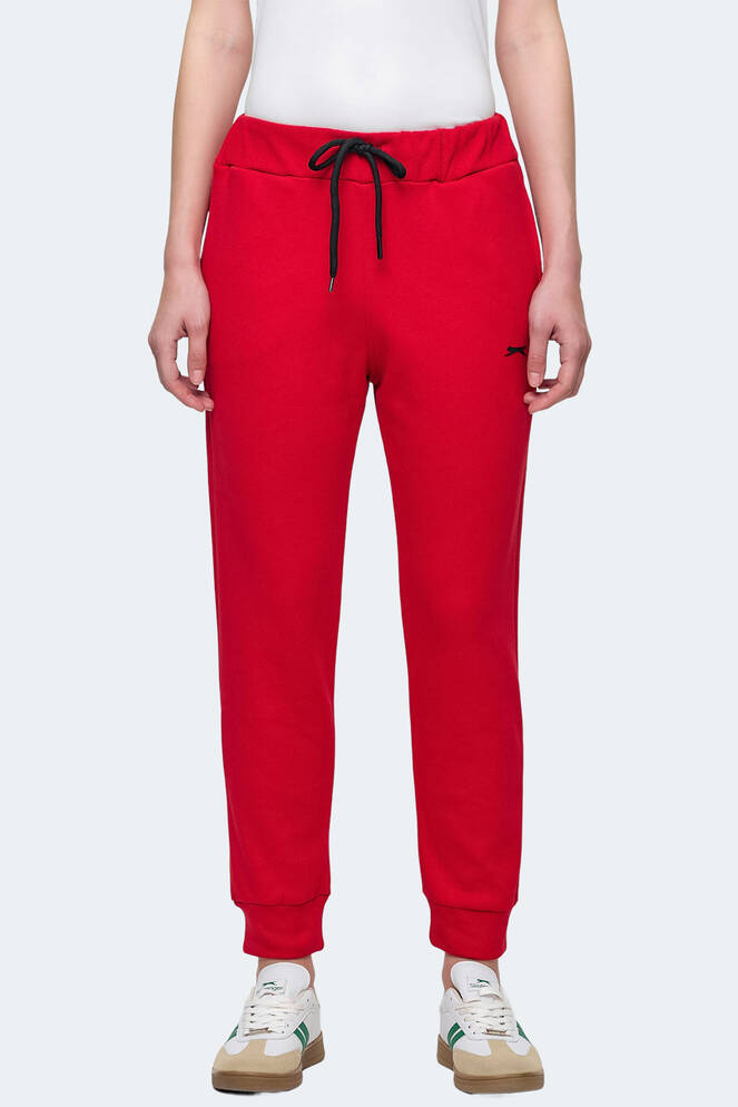 Slazenger VETERAN RBN Women's Tracksuit Bottom Red