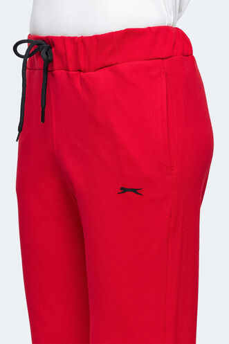 Slazenger VETERAN RBN Women's Tracksuit Bottom Red - Thumbnail