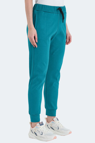 Slazenger VETERAN RBN Women's Tracksuit Bottom Turquoise - Thumbnail