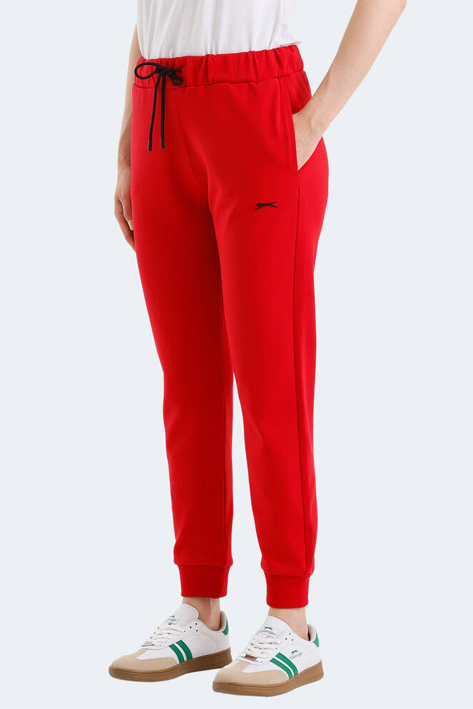 Slazenger VETERAN Women's Sweatpants Red