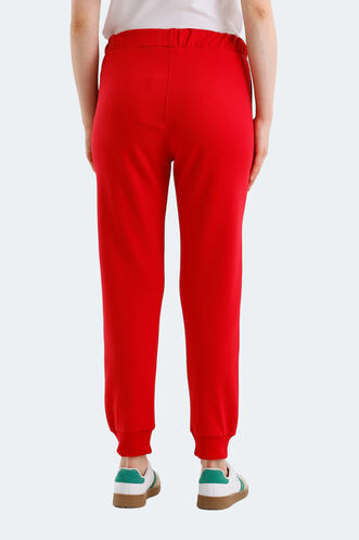 Slazenger VETERAN Women's Sweatpants Red - Thumbnail