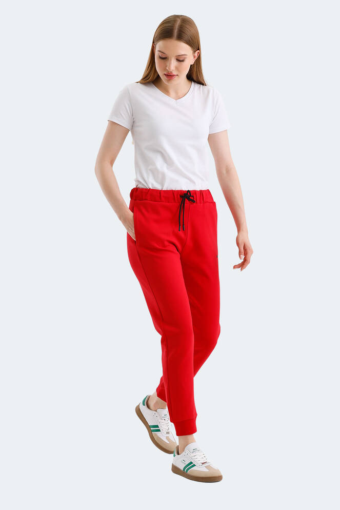 Slazenger VETERAN Women's Sweatpants Red