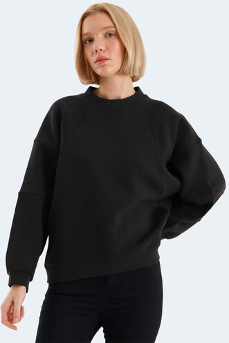 Slazenger - Slazenger VIA Women's Sweatshirt Black