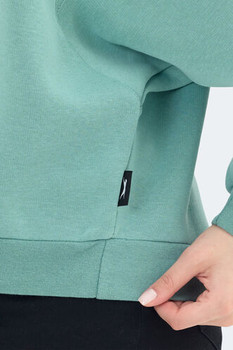 Slazenger VIA Women's Sweatshirt Green - Thumbnail