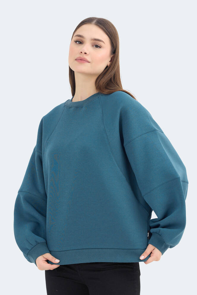 Slazenger VIA Women's Sweatshirt Petrol