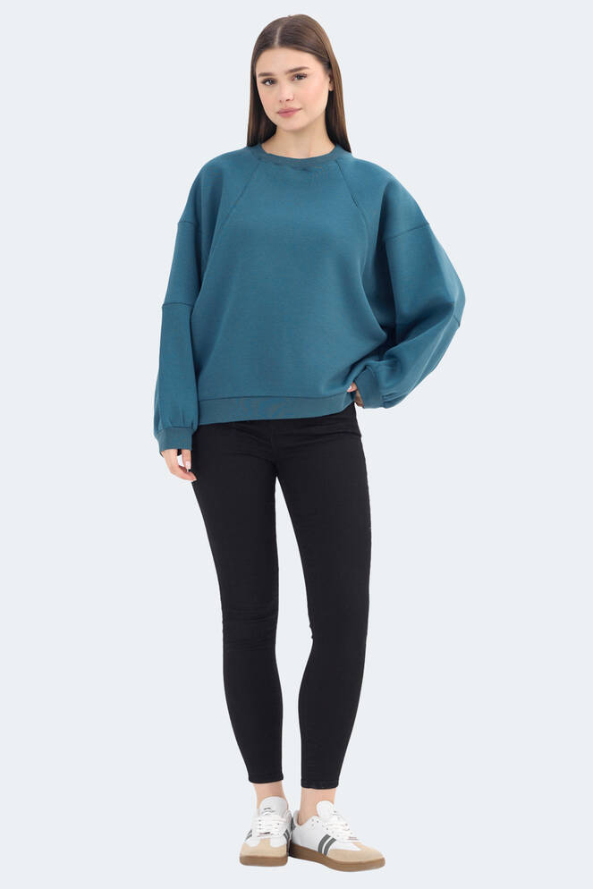 Slazenger VIA Women's Sweatshirt Petrol