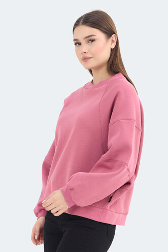 Slazenger VIA Women's Sweatshirt Rose - Thumbnail