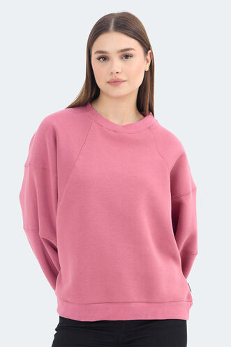 Slazenger VIA Women's Sweatshirt Rose - Thumbnail