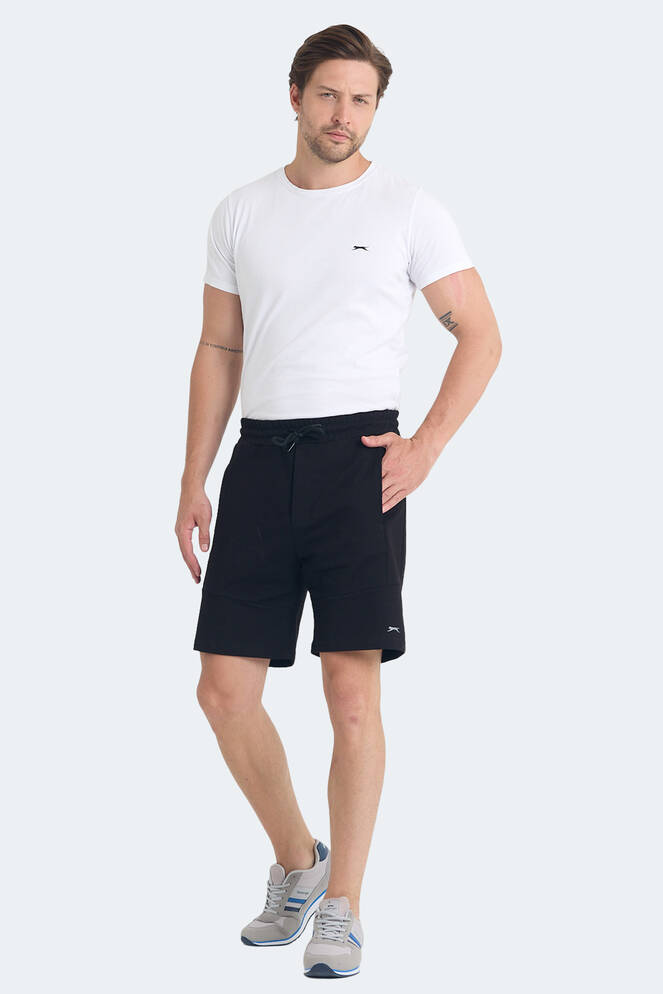 Slazenger VICENTE Erkek Cepli Siyah Şort
