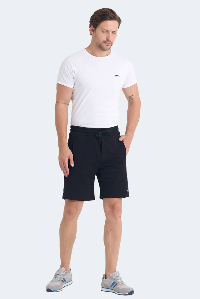 Slazenger VICENTE Erkek Cepli Siyah Şort