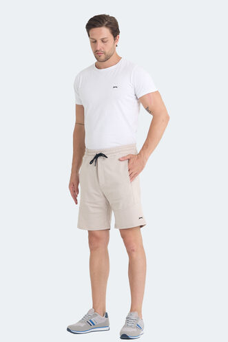 Slazenger VICENTE Erkek Şort Taş Gri - Thumbnail
