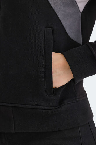 Slazenger VICTORY Women's Sweatshirt Black - Thumbnail