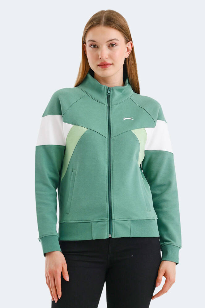 Slazenger VICTORY Women's Sweatshirt Green