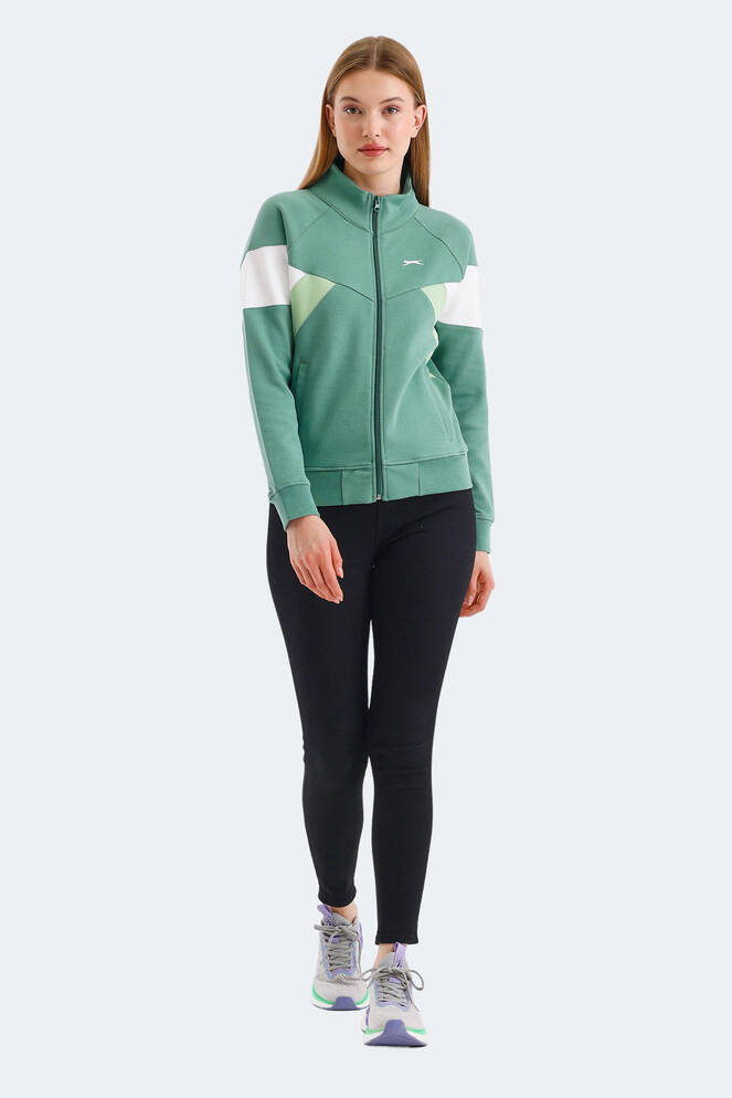 Slazenger VICTORY Women's Sweatshirt Green