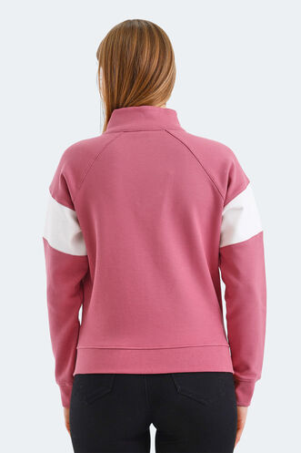 Slazenger VICTORY Women's Sweatshirt Rose - Thumbnail