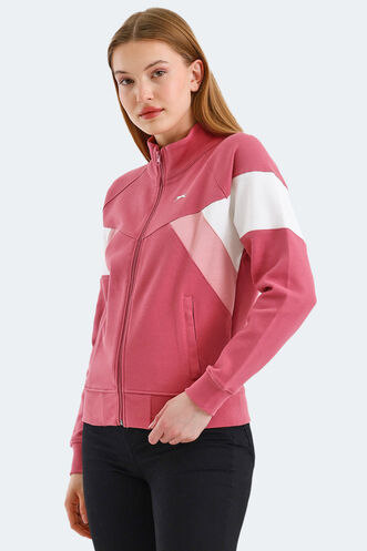 Slazenger VICTORY Women's Sweatshirt Rose - Thumbnail